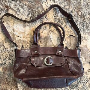 Condor Brown Italian Leather Handbag